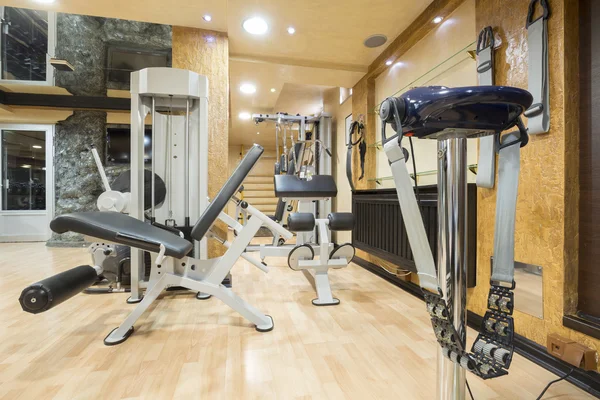 Interior of a modern gym — Stock Photo, Image