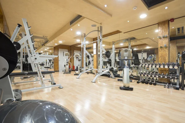 Interior of a modern gym — Stock Photo, Image