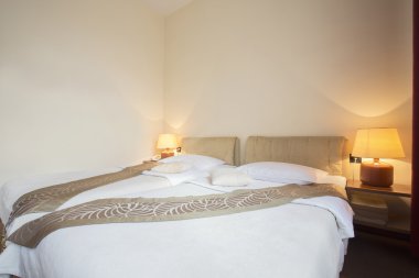 İki Yataklı otel odası iç