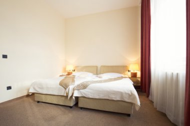 İki Yataklı otel odası iç