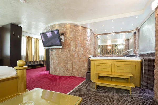 Luxury hotel room interior — Stock Photo, Image