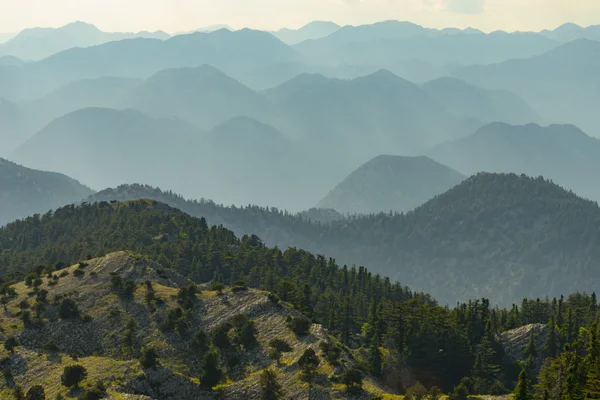 mountain peak & mountain ranges