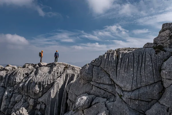Aventures Alpinistes Professionnels Dans Des Géographies Extraordinaires — Photo