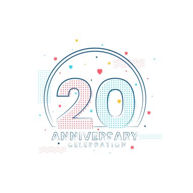 20. yıl dönümü kutlaması, 20. yıl dönümü tasarımı