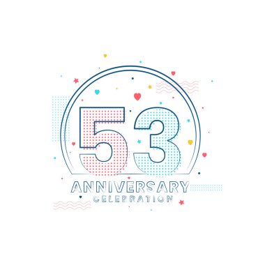 53 yıl yıldönümü kutlaması, Modern 53 yıldönümü tasarımı