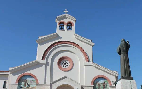 Kerk Van Christus Van Sint Andreüs Rusland — Stockfoto