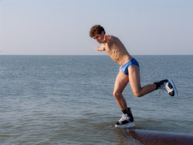 Paten buz pateni içinde görenler