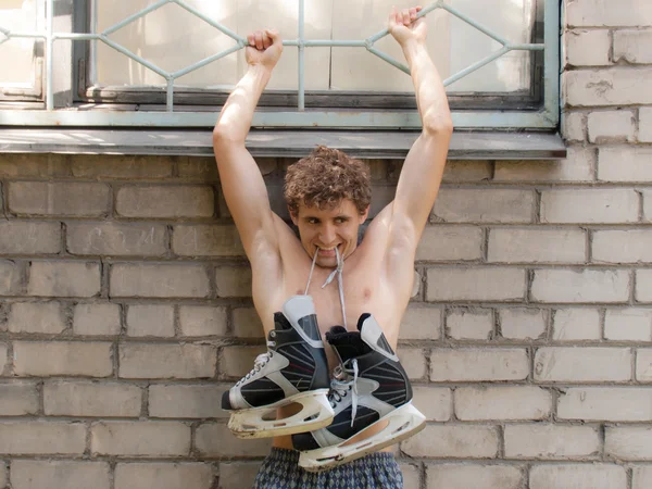 Paten insanlar sleap ice-skates