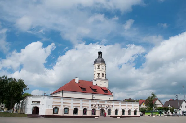 Nesvizh adalah sebuah kota di Belarus dan lokasi Kastil Nesvizh . — Stok Foto