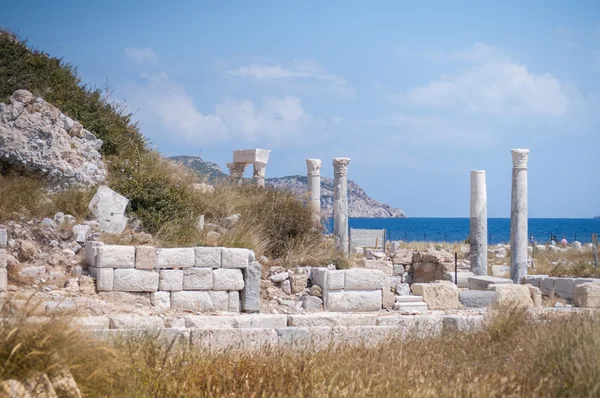 Knidos antik bir yerleşim yeridir — Stok fotoğraf