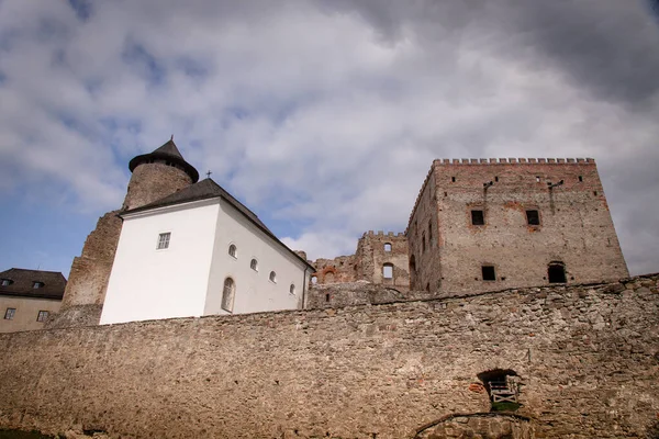 Gran Castillo Piedra Construido Siglo Xiv Para Proteger Las Rutas — Foto de Stock