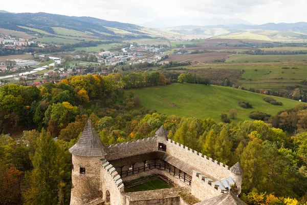 Eine Große Steinerne Burg Aus Dem Jahrhundert Zum Schutz Der — Stockfoto