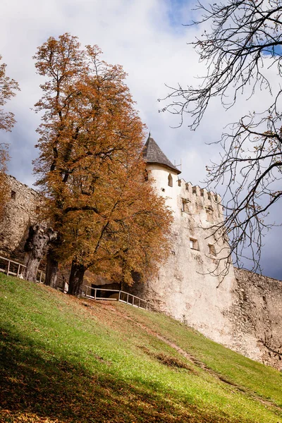 Large Stone Castle Built 14Th Century Protect Trade Routes Poland — Stock Photo, Image