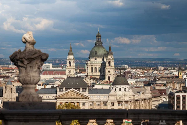 Центральный Район Будапешта Вдоль Дуная Входит Список Всемирного Наследия Юнеско — стоковое фото