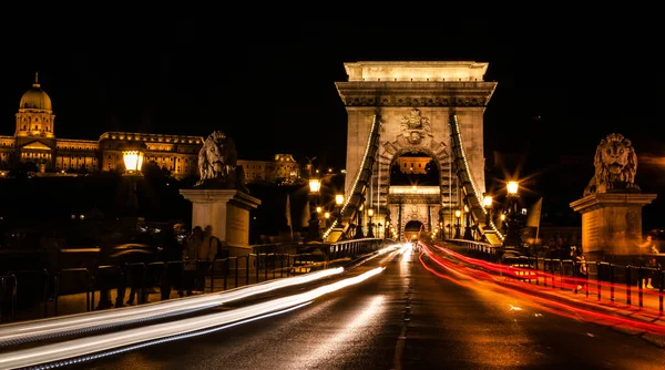 Chain Bridge is bridge that spans the River Danube between Buda and Pest