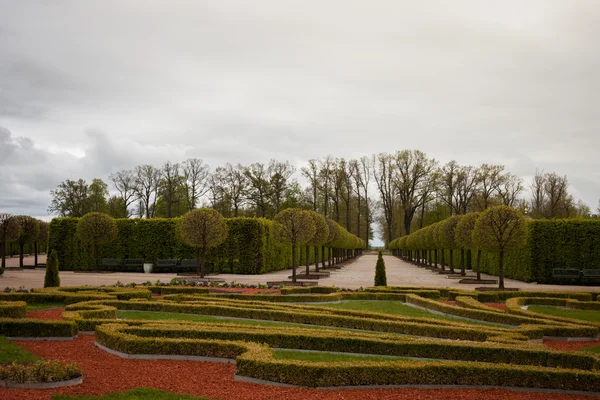 Rundale Palace, park — Stock Photo, Image