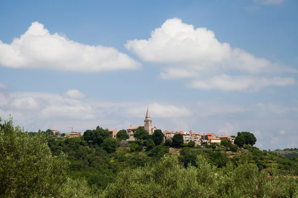 Rovigno is a city in Croatia situated on the north Adriatic Sea — Stock Photo, Image