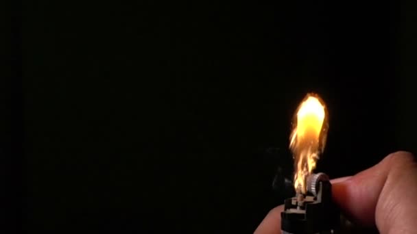 Spark and flame — Stock Video