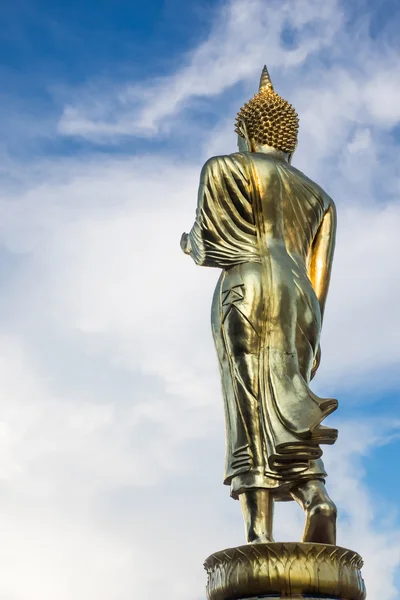 Estátua de buda dourada Imagem De Stock