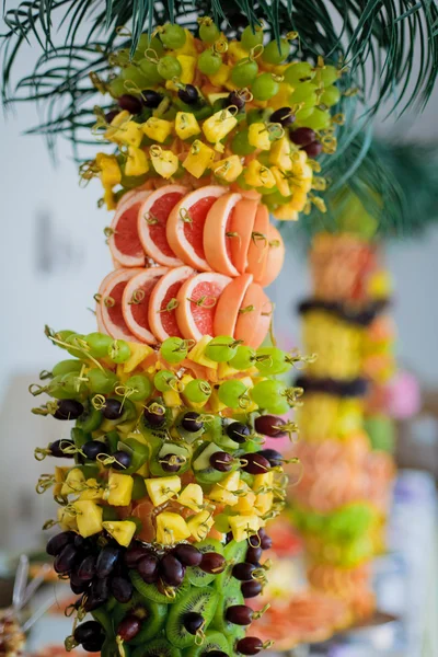 Palm-tree from fruits — Stock Photo, Image