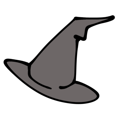 Bir Cadı Şapkasının Basit Grafiği