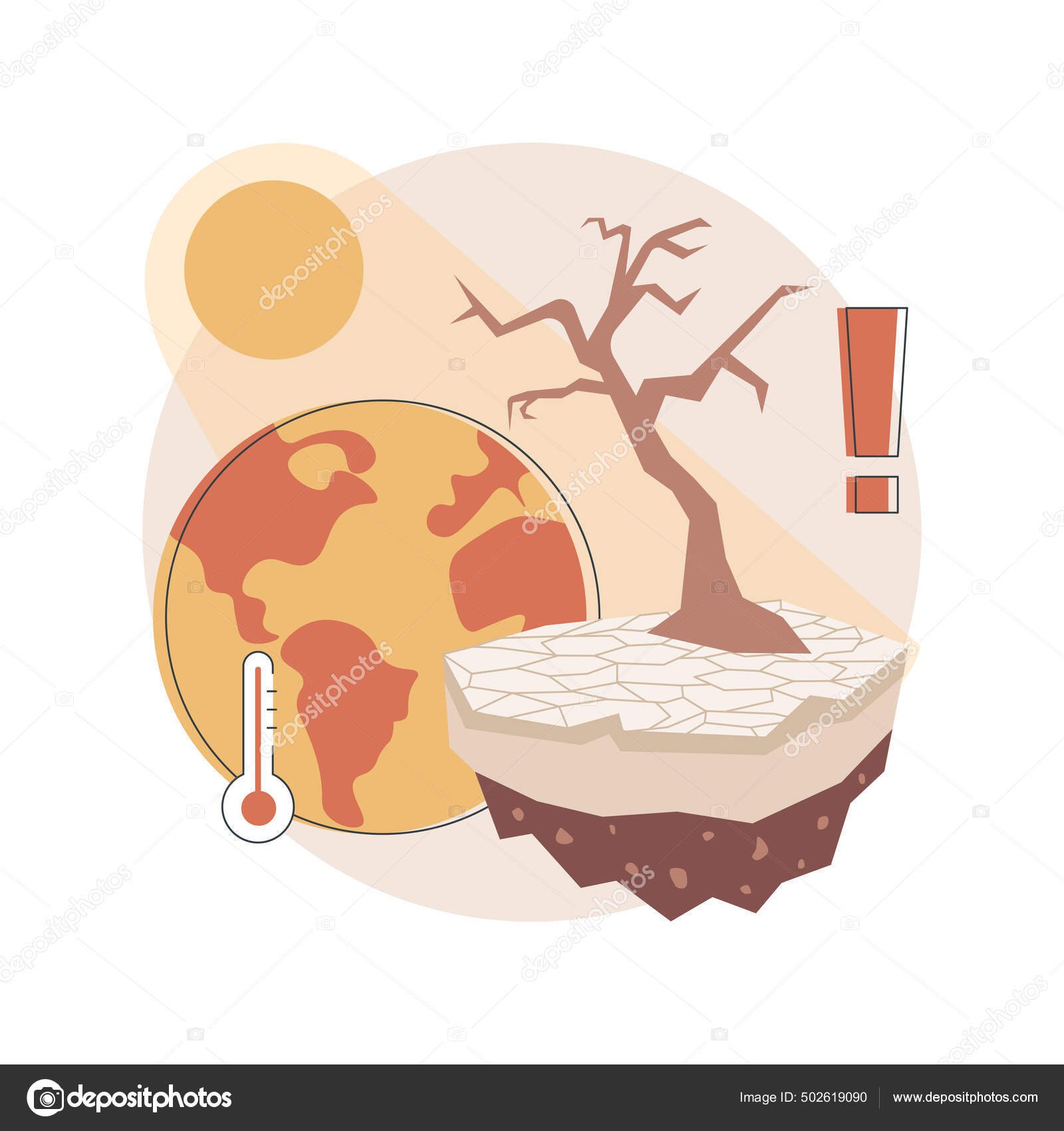 砂漠化 Vector Art Stock Images Depositphotos 砂漠化 Vector Art Stock Images Depositphotos