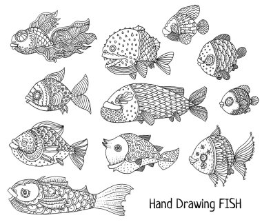 Tropikal balıklar büyük ayarla