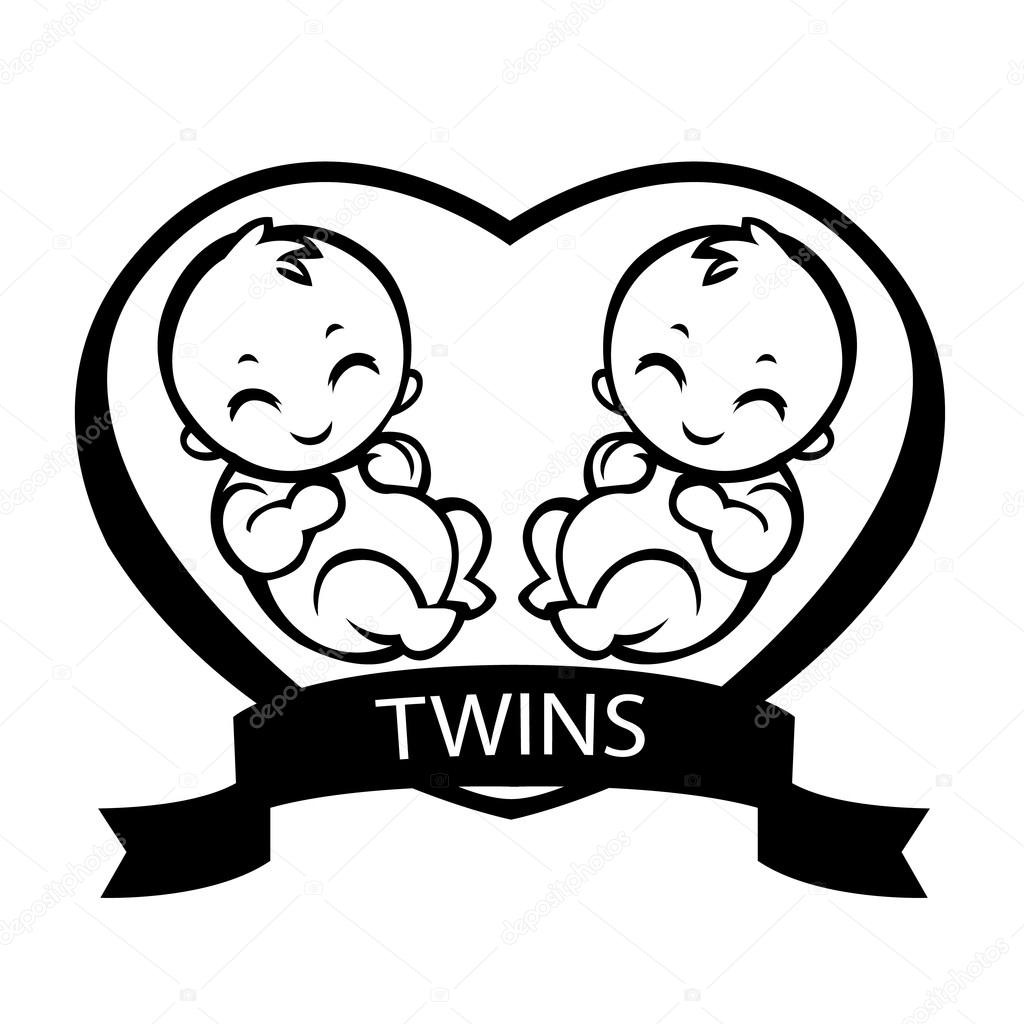 twin children
