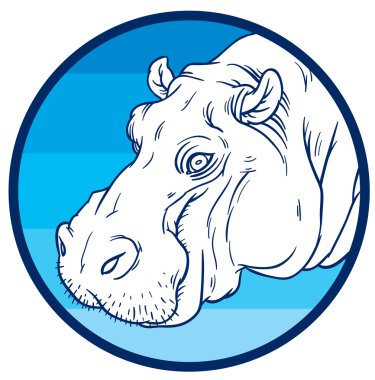 Su aygırı amphibius veya nehir at