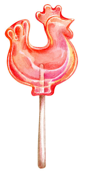 Candy Cock On Stick