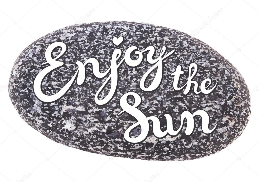 ENJOY THE SUN poster