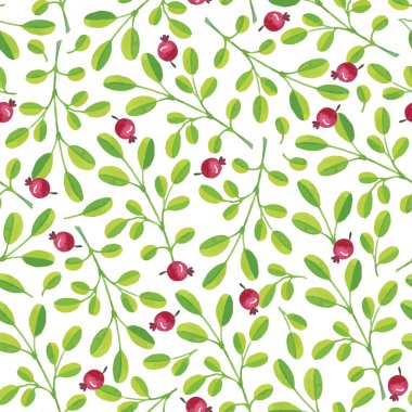 Şube ve çilek ile Seamless Modeli