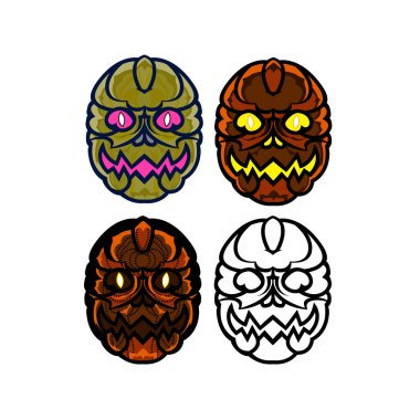 Canavar maskesi küme