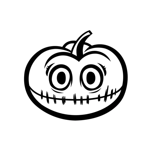 Jack Lantern Pumpkin — Stock Vector