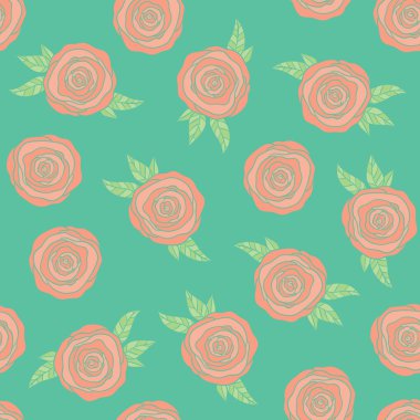 Kusursuz çiçek desenli arkaplan