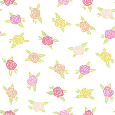Kusursuz çiçek desenli arkaplan