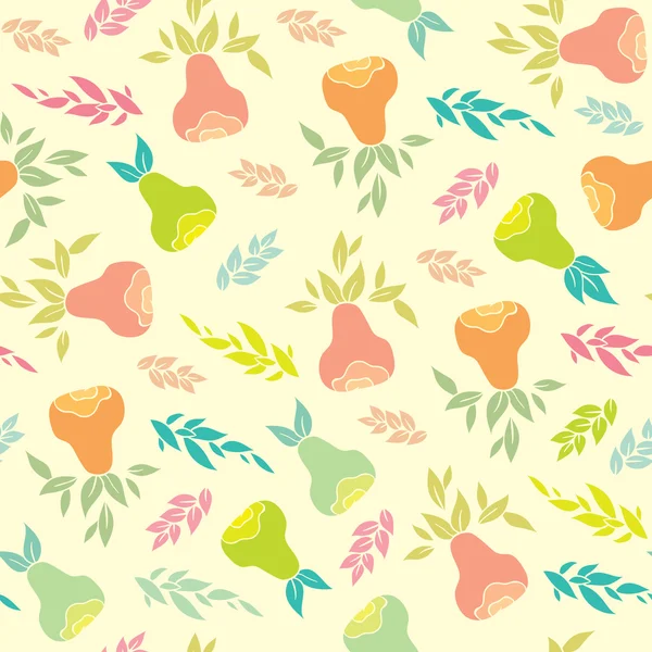 Fond de motif floral sans couture — Image vectorielle