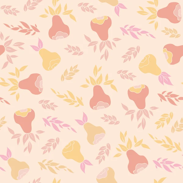 Naadloze Floral Pattern achtergrond — Stockvector