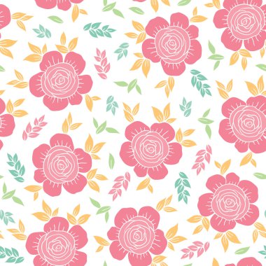 Kusursuz çiçek deseni