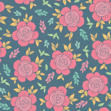 Kusursuz çiçek deseni