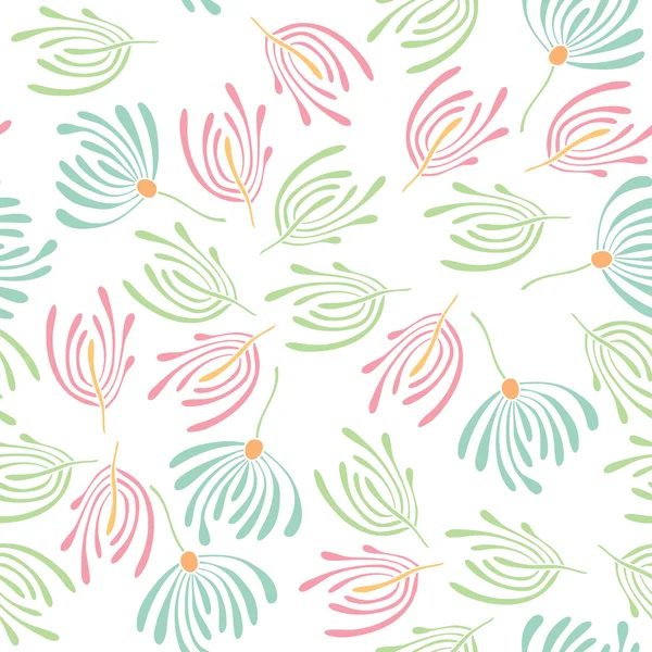 Floral seamless pattern — Stock Vector