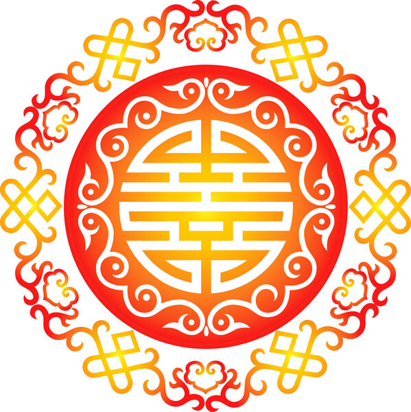 векторный восточный китайский орнамент азиатский традиционный узор цветочный винтажный элемент вырезать силуэт орнамент центральной Азии аппликация работы для футболки монгольский орнамент
