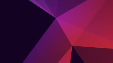 Dinamik üçgen şekilli geometrik arkaplan. Şekiller denge konsepti