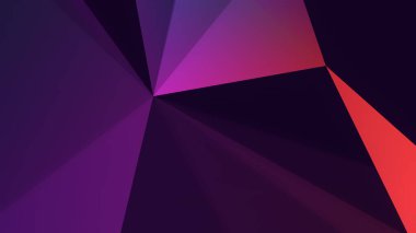 Soyut dinamik çokgen şekilli renkli geometrik arkaplan
