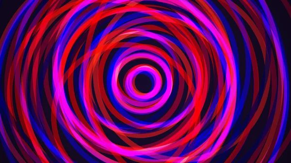 Αφηρημένη Κόκκινο Μπλε Ροζ Γραμμές Κύκλο Δυναμική Τομή — Φωτογραφία Αρχείου