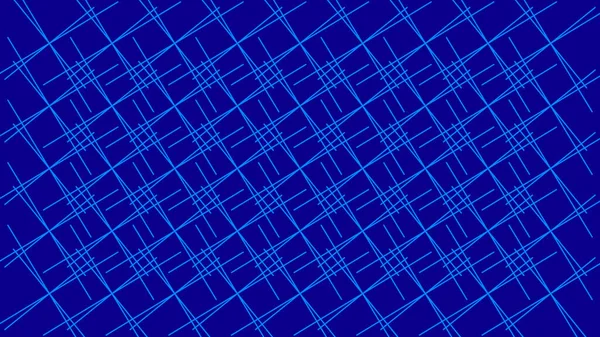 Δημιουργική Έννοια Μοτίβο Διέλευση Των Γραμμών Μπλε Φόντο — Φωτογραφία Αρχείου