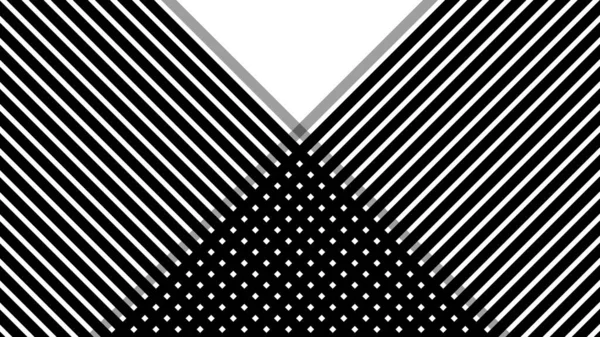 Abstract black-and-white geometric background with diagonal crossing lines
