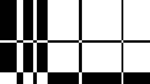 Siyah-beyaz dikdörtgenlere sahip minimal geometrik arkaplan