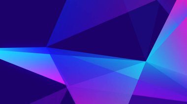 Parlayan üçgen şekilli modern soyut geometrik arkaplan kavramı