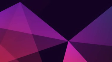 Soyut dinamik çokgen şekilli geometrik arkaplan. Modern kavramsal sanat